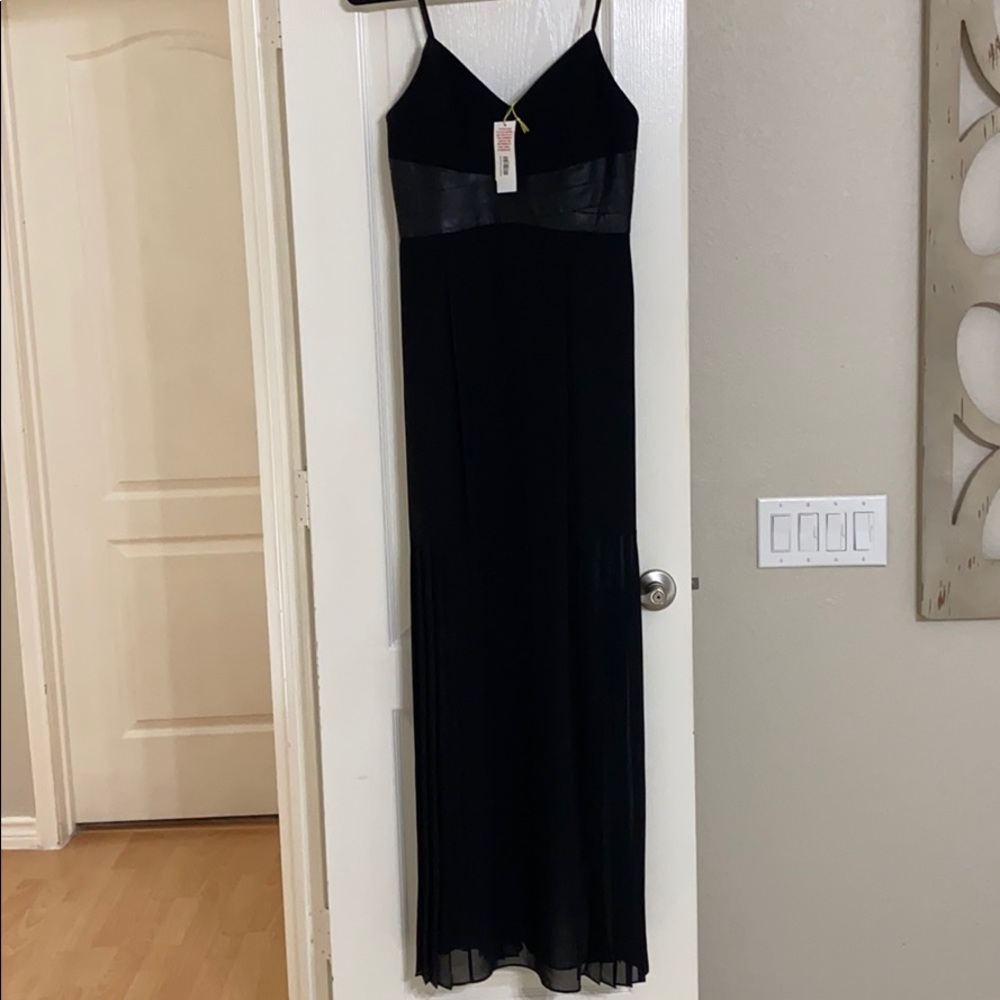 NWT BCBG beautiful black maxi dress